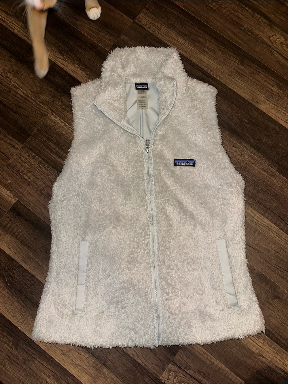 Patagonia Gray Sherpa Fleece Vest - Women's
